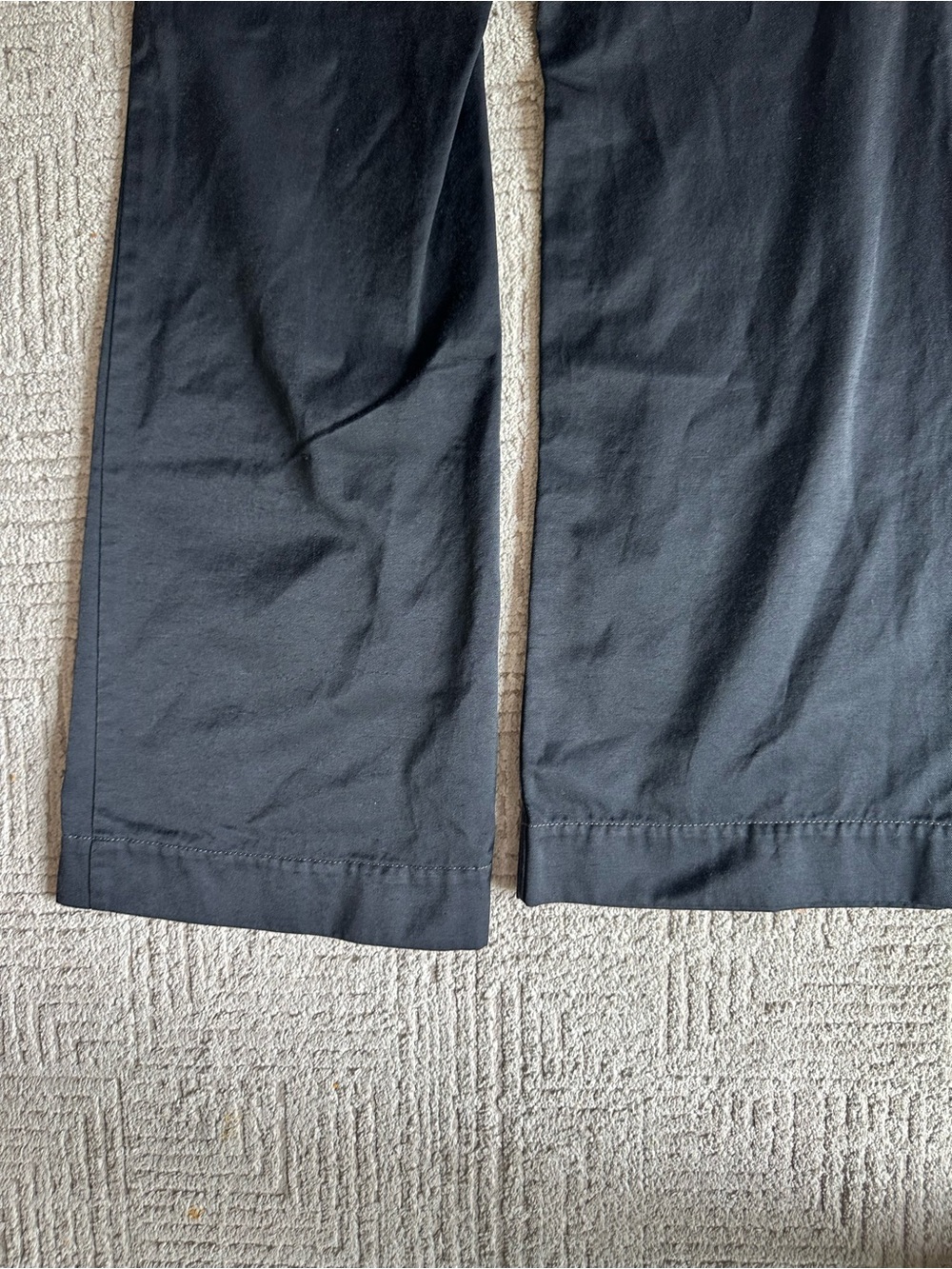 Vintage Y2K Tommy Hilfiger Black Flare Wide-Leg Low Rise Jeans - Picture 10 of 15